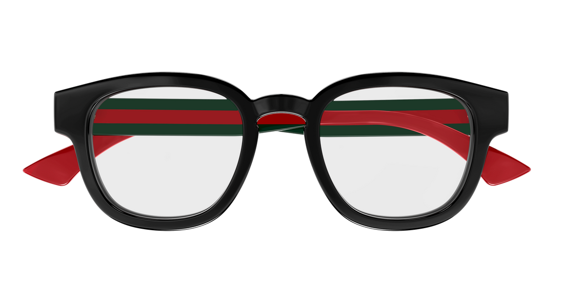 Brillen gucci gg1992o 001 negro round/oval/panthos masculino größe 48mm - Detailansicht