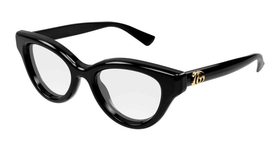 Occhiali da vista gucci gg1832o 001 negro cat eye femenino taglia 50mm - Vista principale