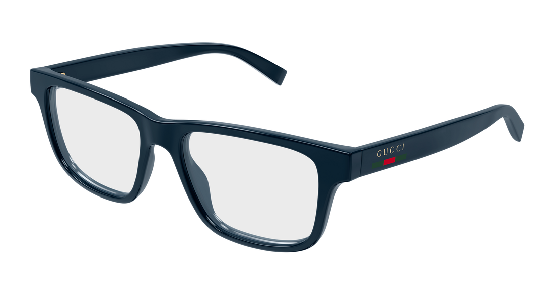 Brillen gucci gg1987o 005 azul rectangular / squared masculino größe 54mm - Hauptansicht