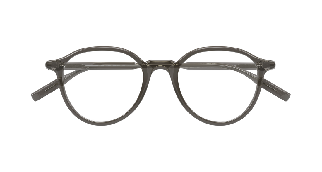 Gafas graduadas montblanc mb0291o 010 gris round/oval/panthos masculino talla 50mm - Vista de detalle