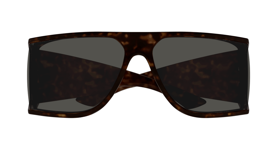 Óculos de sol saint laurent sl 806 002 havana square unisex tamanho 75mm - Vista de detalhe