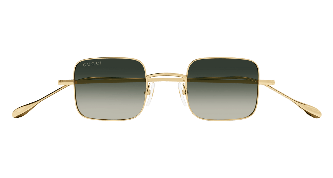 Gafas de sol gucci gg1813s 001 dorado square unisex talla 41mm - Vista de detalle