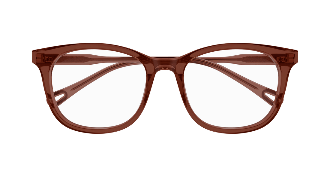 Dioptrijske naočale chloé ch0314oa 002 marron square femenino veličina 54mm - Detaljni prikaz