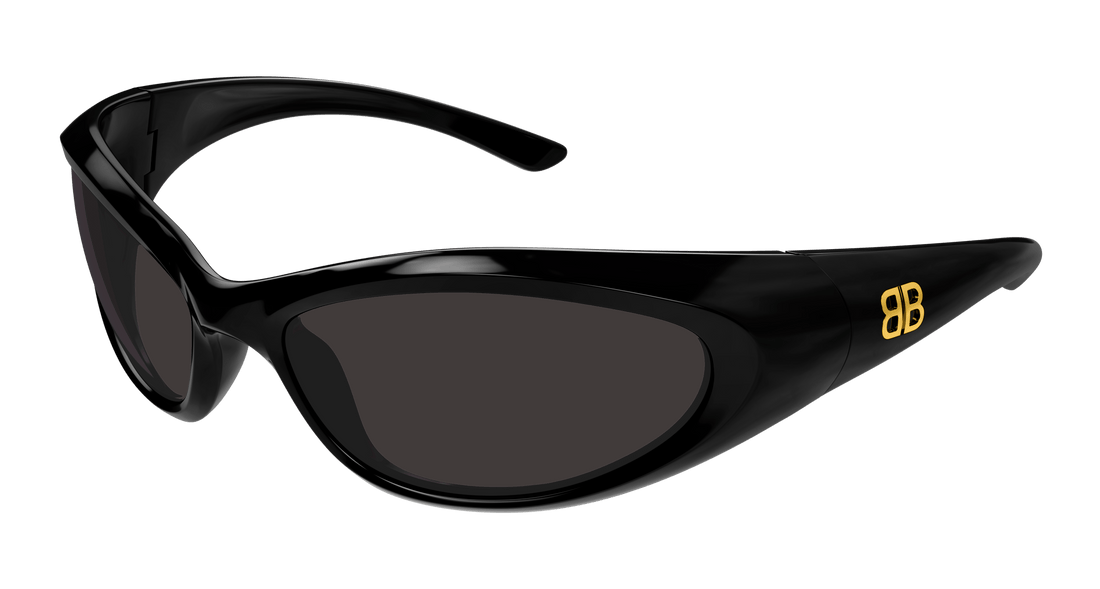 Gafas de sol balenciaga bb0384sa 001 negro cat eye unisex talla 67mm - Vista principal