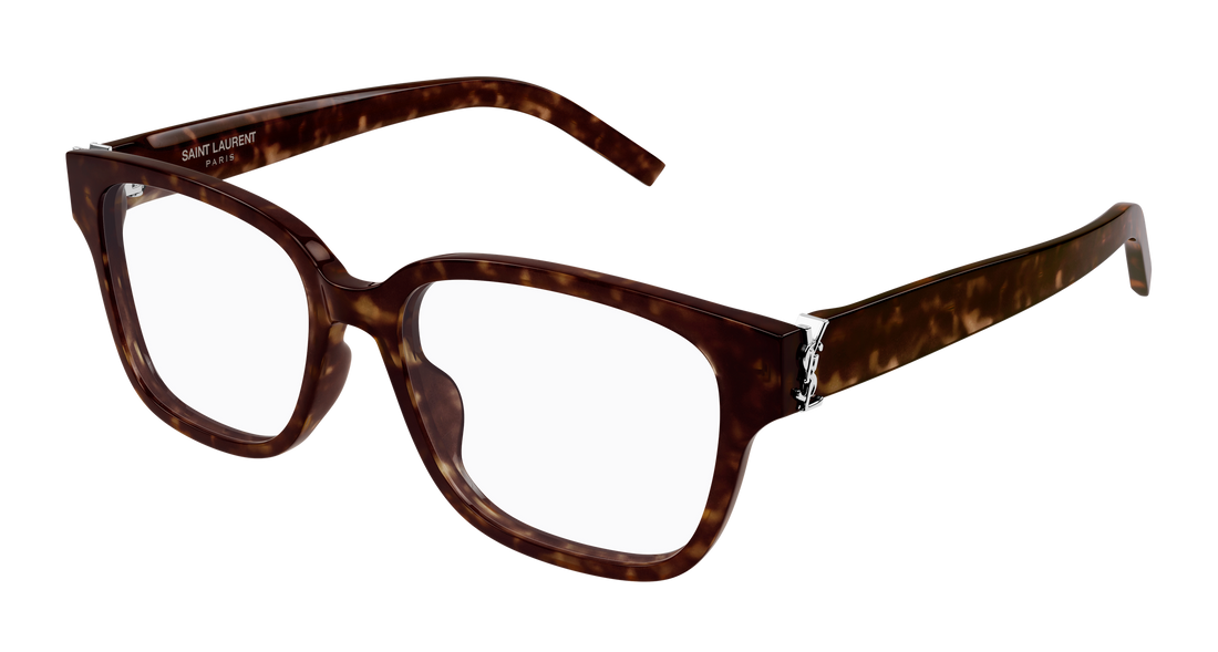 Brillen saint laurent sl m150 002 havana square femenino größe 55mm - Hauptansicht