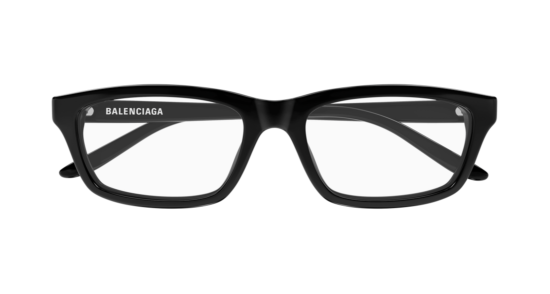 Gafas graduadas balenciaga bb0439o 001 negro rectangular / squared masculino talla 55mm - Vista de detalle