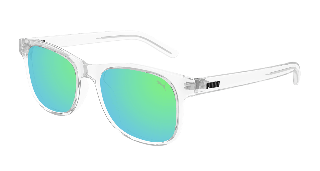 Sunglasses puma pj0080s 010 transparente square infantil size 50mm - Main view