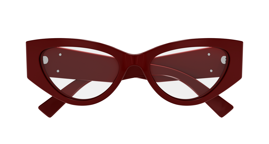 Occhiali da vista gucci gg1953o 003 burdeos cat eye femenino taglia 52mm - Vista dettagliata