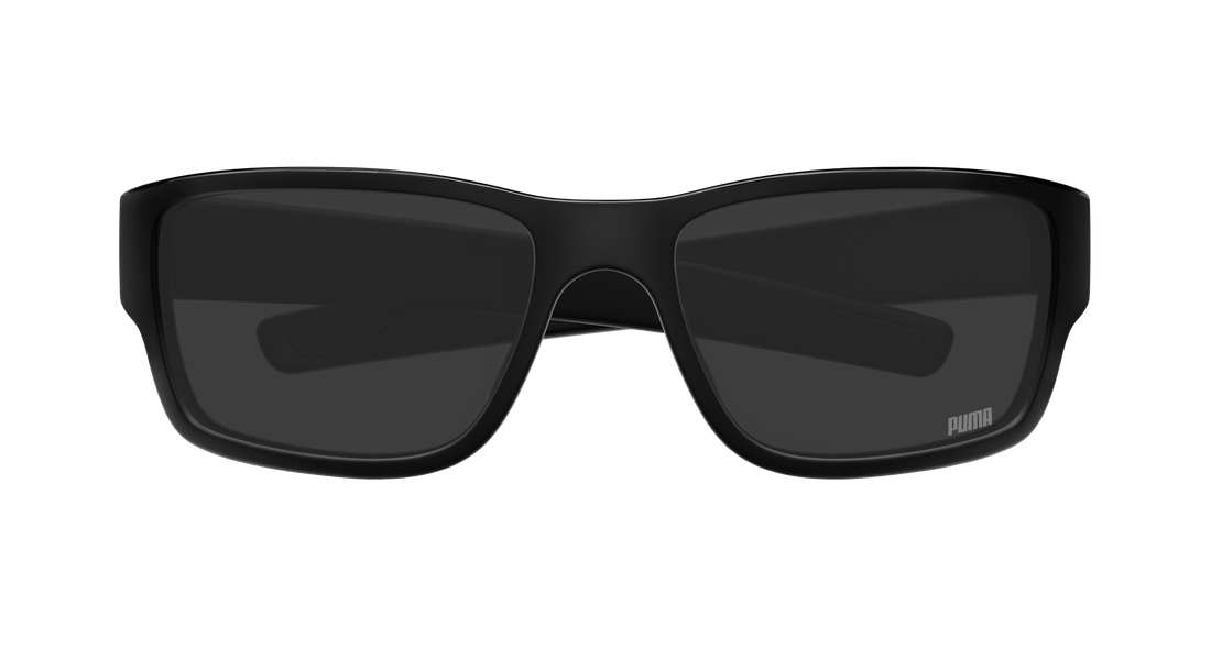 Sunglasses puma pu0482s 001 negro square masculino size 62mm - Detailed view