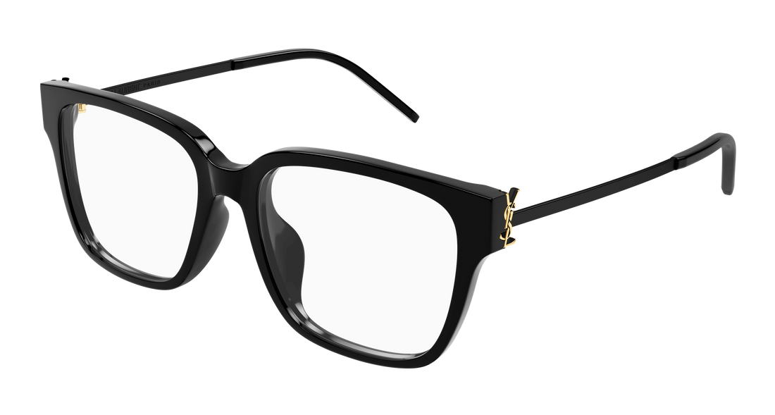 Brillen saint laurent sl m48o_a/fn 001 negro rectangular / squared femenino größe 54mm - Hauptansicht
