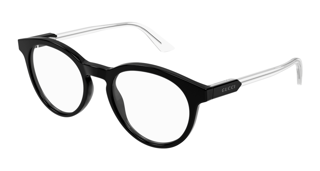 Brillen gucci gg1822o 003 negro round masculino größe 50mm - Hauptansicht