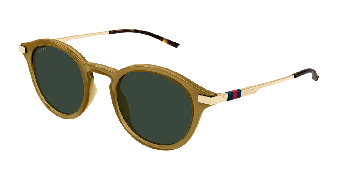 Gafas de sol gucci gg1890s 003 marron round masculino talla 48mm - Vista principal