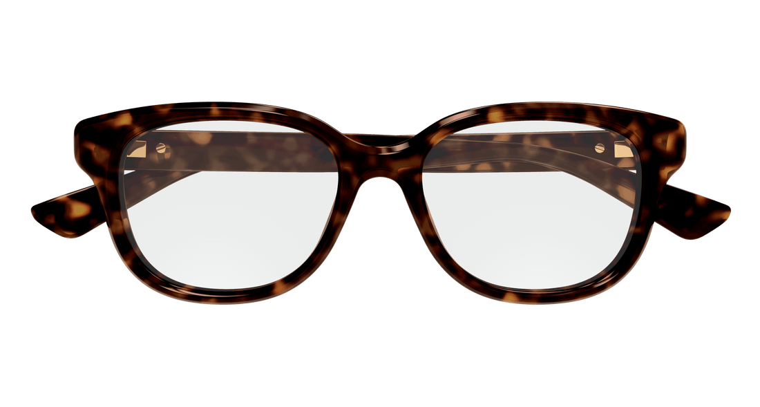 Gafas graduadas gucci gg1833ok 002 havana square femenino talla 52mm - Vista de detalle
