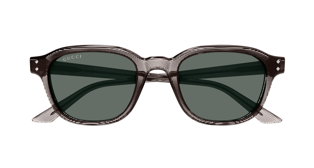 Gafas de sol gucci gg1892s 003 marron round masculino talla 50mm - Vista de detalle