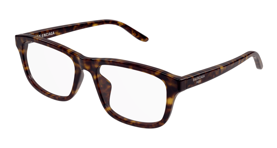 Gafas graduadas balenciaga bb0442oa 002 havana rectangular / squared unisex talla 55mm - Vista principal