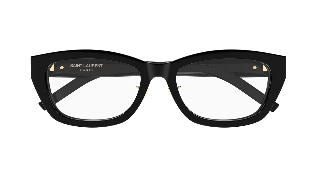 Brillen saint laurent sl m153/j opt 001 negro cat eye femenino größe 53mm - Detailansicht
