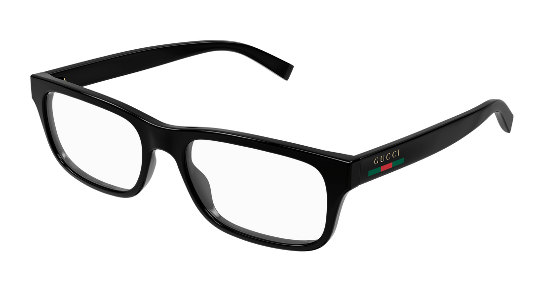 Occhiali da vista gucci gg1858o 001 negro square masculino taglia 56mm - Vista principale