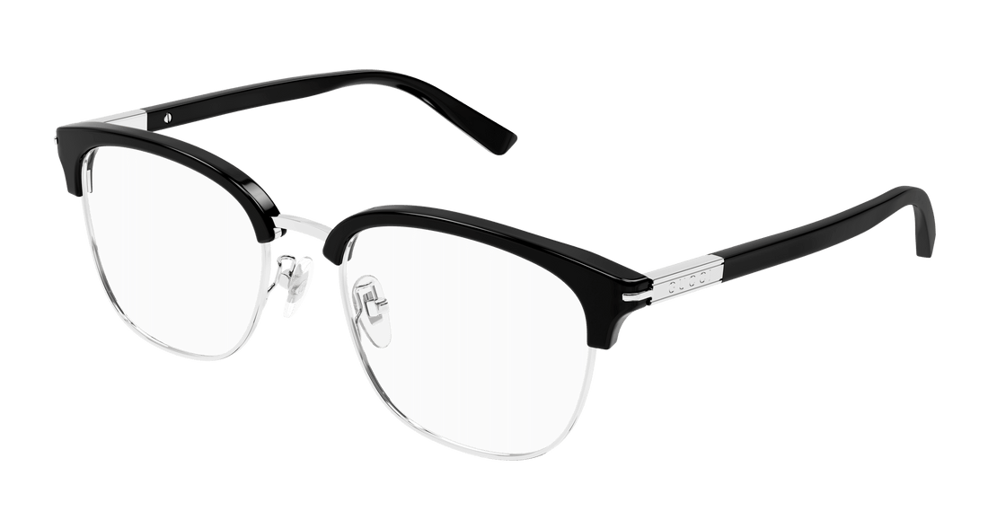 Gafas graduadas gucci gg1901oa 002 negro round masculino talla 54mm - Vista principal