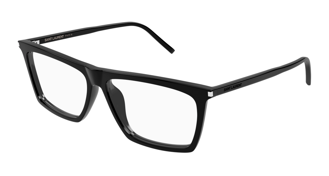 Óculos graduados saint laurent sl 803 005 negro square masculino tamanho 59mm - Vista principal