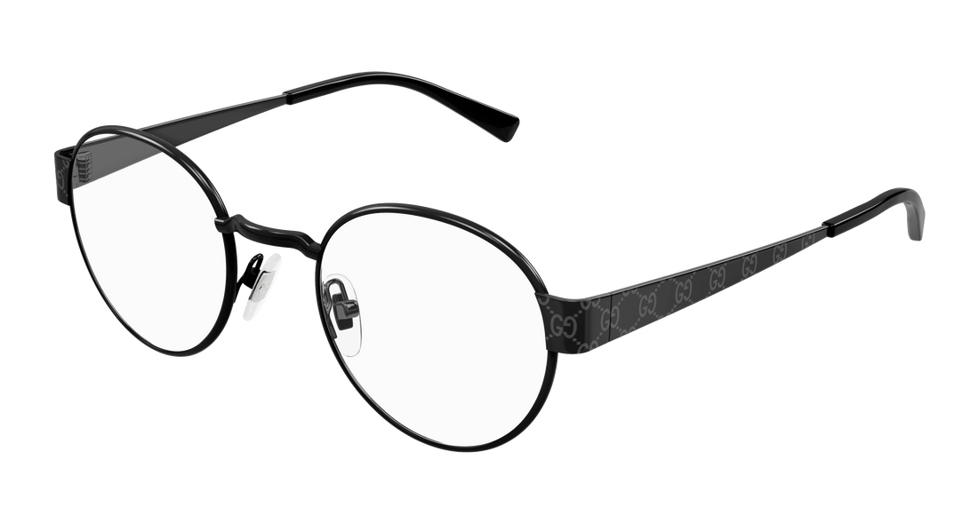 Occhiali da vista gucci gg1855o 002 rutenio round masculino taglia 48mm - Vista principale