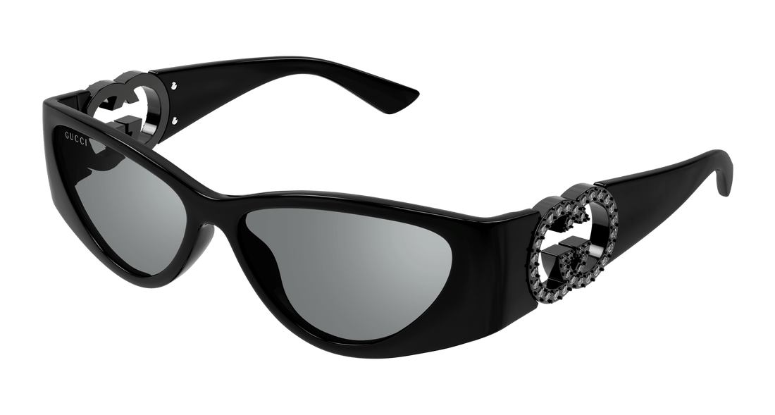 Gafas de sol gucci gg1824s 004 negro cat eye femenino talla 55mm - Vista principal