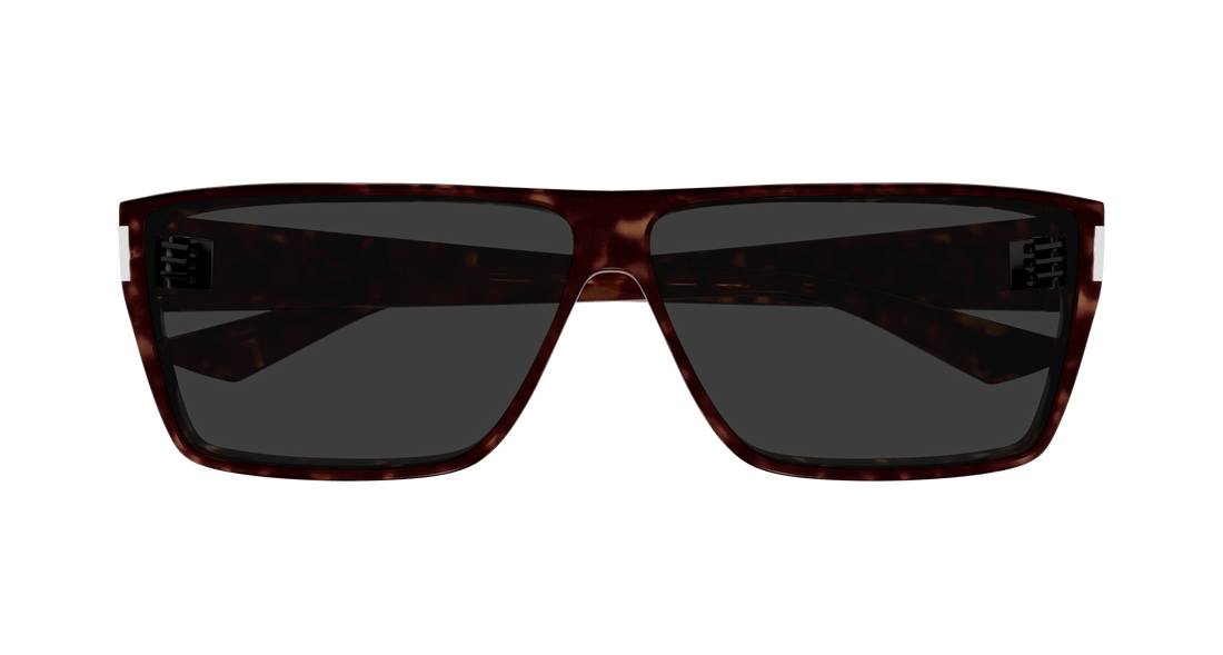 Sonnenbrillen saint laurent sl 757 002 havana square unisex größe 64mm - Detailansicht
