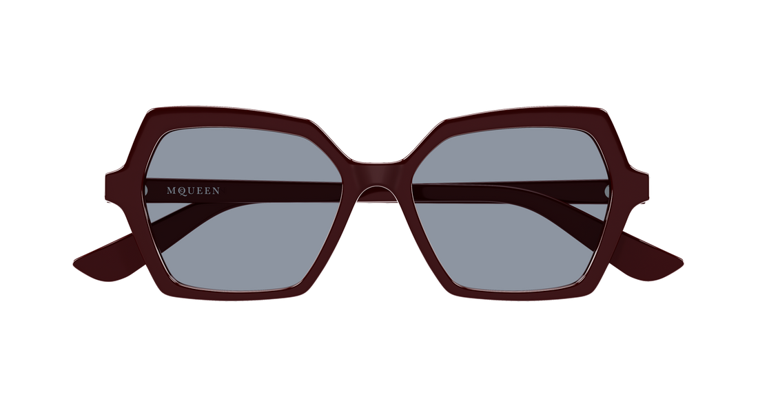 Occhiali da sole alexander mcqueen am0537s 004 rojo geometric femenino taglia 54mm - Vista dettagliata