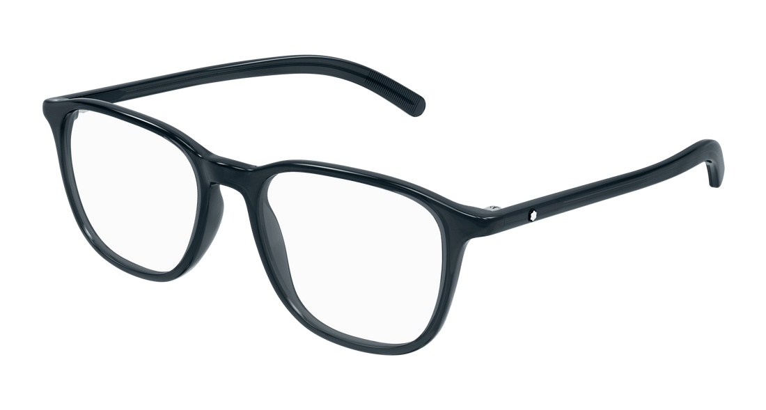 Prescription glasses montblanc mb0386o 002 gris square masculino size 52mm - Main view