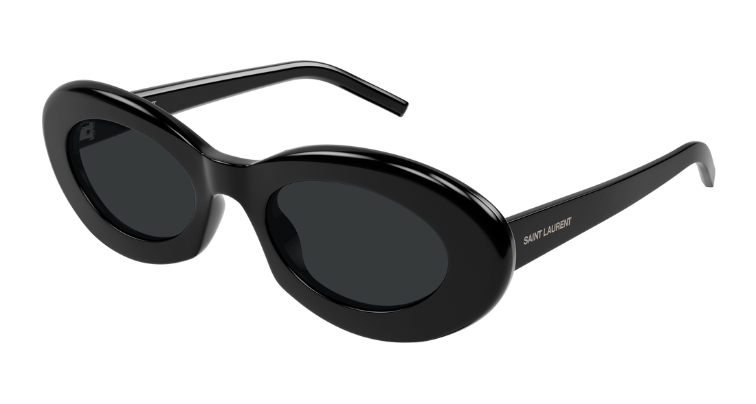 Sunčane naočale saint laurent sl 594 008 negro round/oval/panthos femenino veličina 52mm - Glavni prikaz