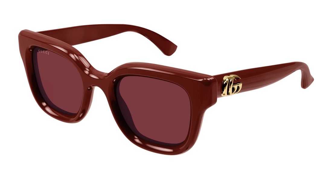 Gafas de sol gucci gg1828s 003 burdeos round femenino talla 49mm - Vista principal