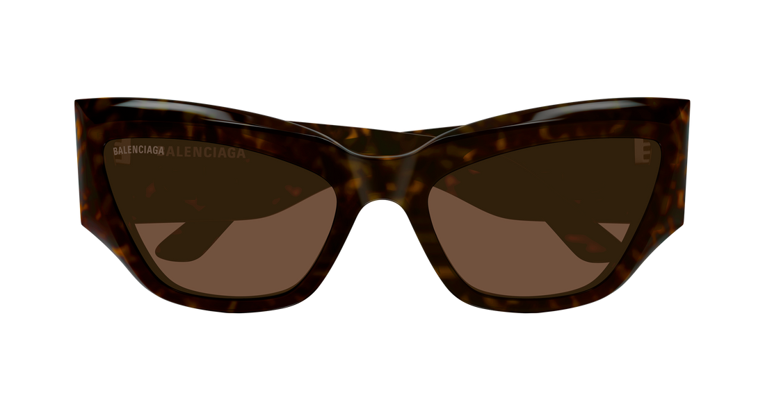 Sunglasses balenciaga bb0444s 004 havana cat eye femenino size 60mm - Detailed view