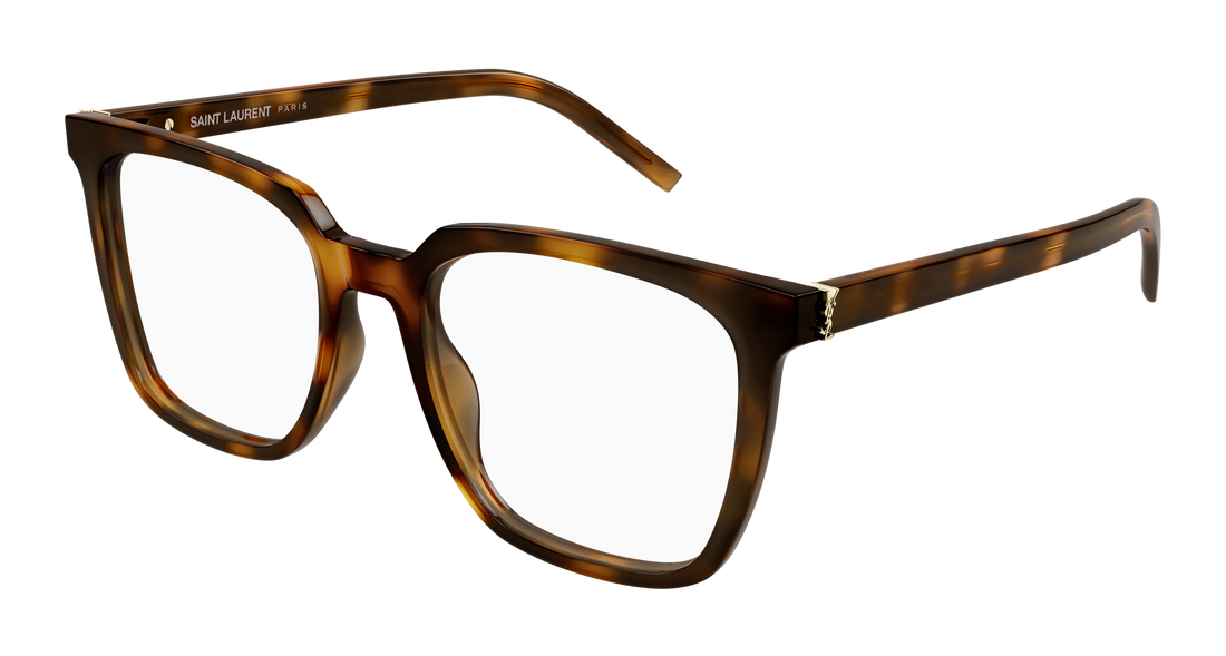 Brillen saint laurent sl m146 opt 003 havana square femenino größe 54mm - Hauptansicht