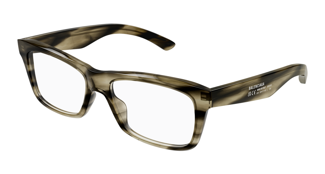 Gafas graduadas balenciaga bb0426o 004 havana rectangular / squared masculino talla 56mm - Vista principal