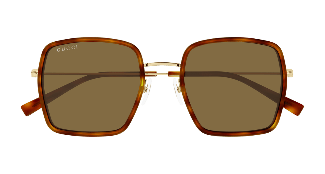 Gafas de sol gucci gg1848s 002 havana square femenino talla 52mm - Vista de detalle