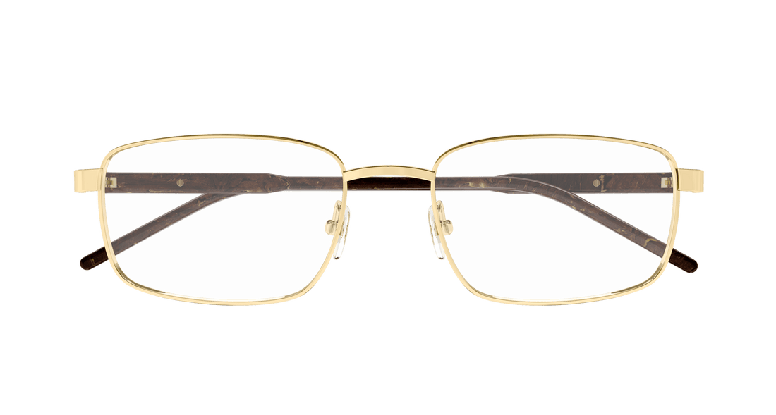 Brillen gucci gg1801o 007 dorado square masculino größe 56mm - Detailansicht