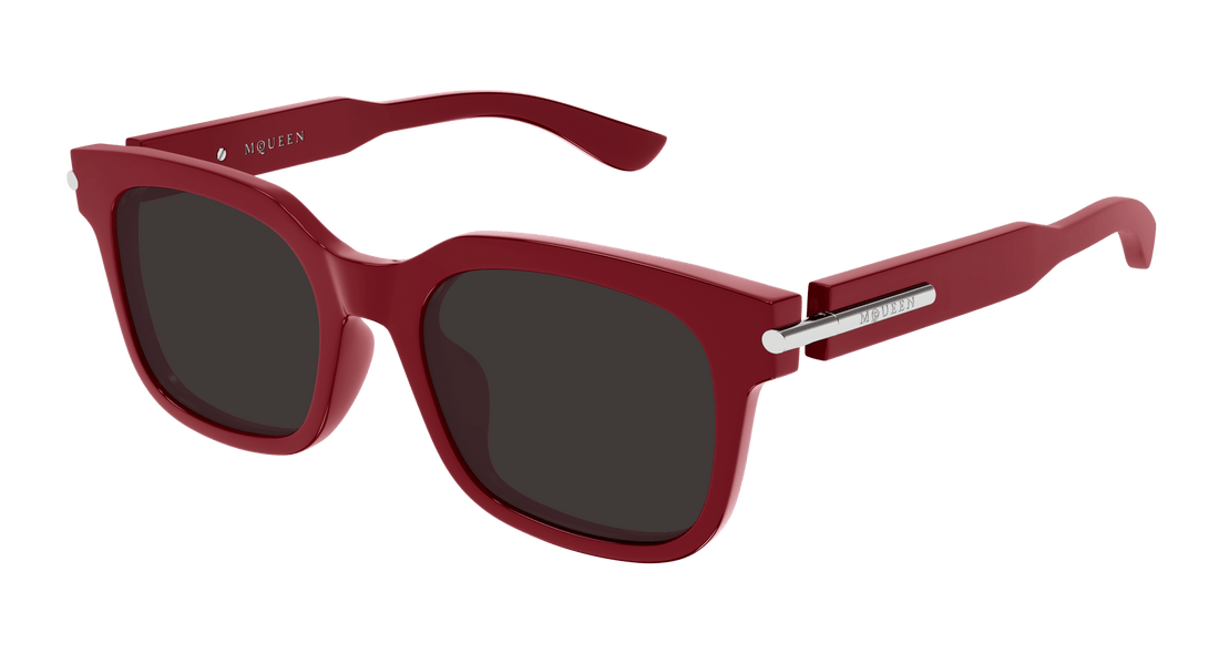 Occhiali da sole alexander mcqueen am0496sa 003 burdeos square unisex taglia 54mm - Vista principale