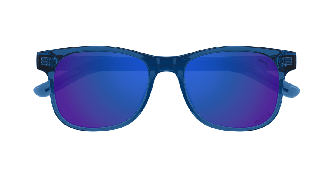 Sunglasses puma pj0080s 003 azul square infantil size 48mm - Detailed view