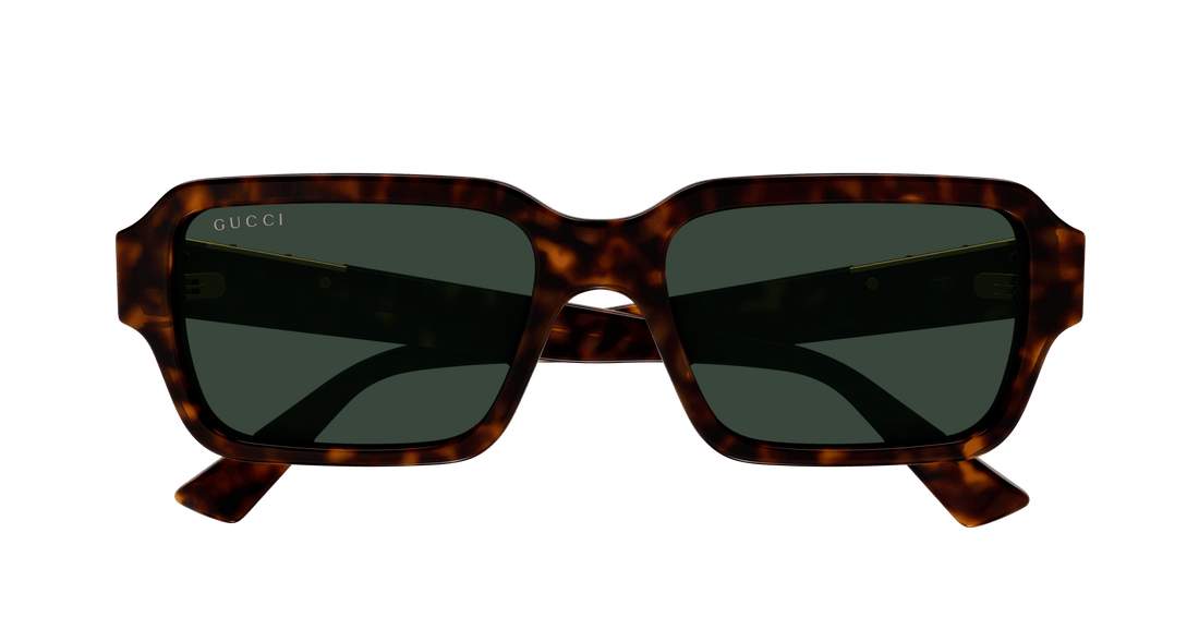 Óculos de sol gucci gg1887s 002 havana square masculino tamanho 54mm - Vista de detalhe