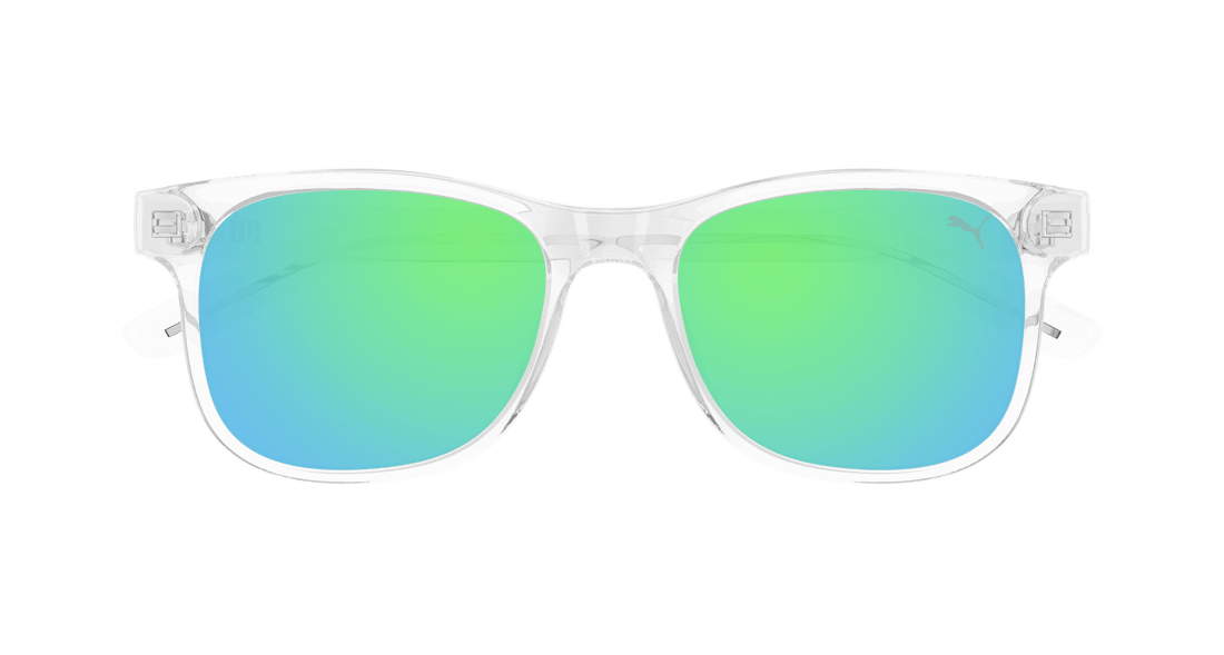 Sunglasses puma pj0080s 010 transparente square infantil size 50mm - Detailed view