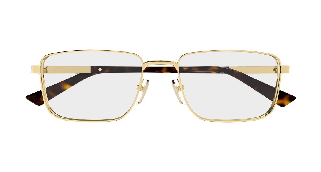 Brillen gucci gg1964o 002 dorado rectangular / squared masculino größe 55mm - Detailansicht