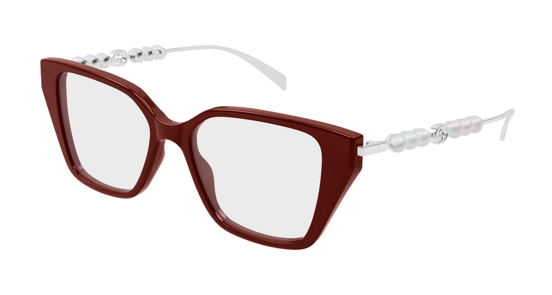 Brillen gucci gg1969o 004 burdeos cat eye femenino größe 51mm - Hauptansicht