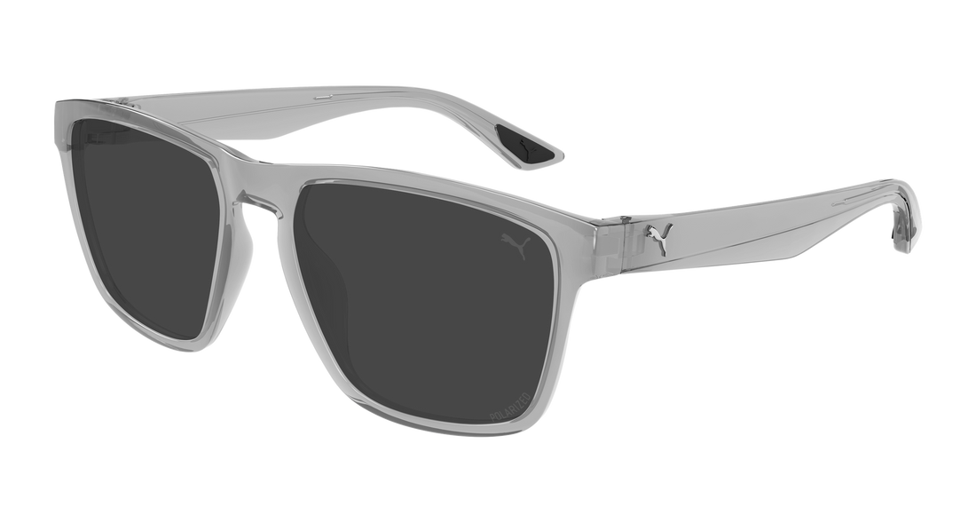 Sunglasses puma pu0505s 004 gris rectangular / squared masculino size 57mm - Main view