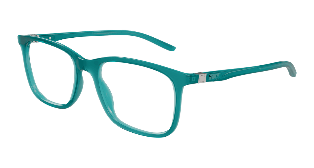 Occhiali da vista puma pu0492o 002 verde square masculino taglia 55mm - Vista principale