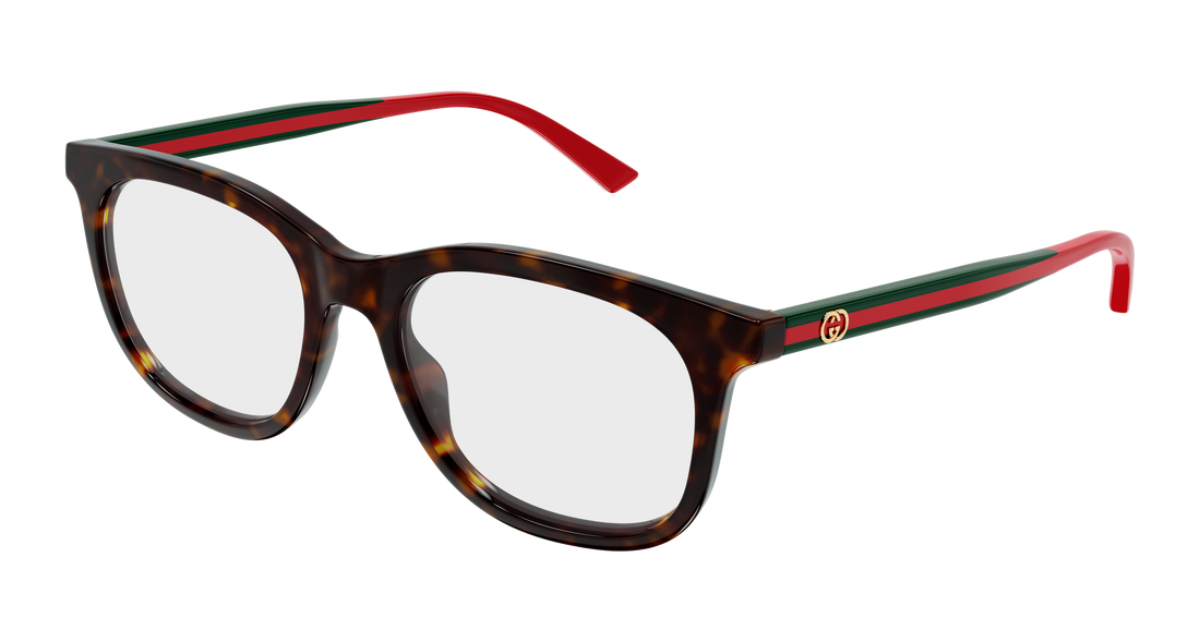 Occhiali da vista gucci gg1990o 002 havana rectangular / squared femenino taglia 51mm - Vista principale
