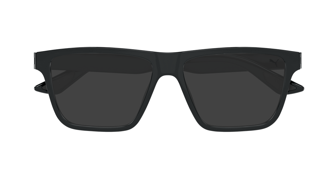 Sunglasses puma pu0484s 001 negro square masculino size 57mm - Detailed view