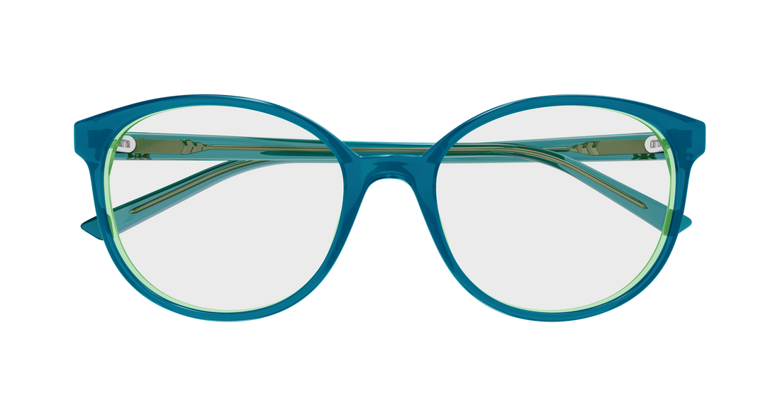 Brillen gucci gg1996o 004 azul round/oval/panthos femenino größe 54mm - Detailansicht