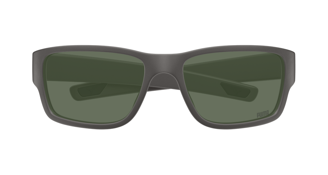 Sunglasses puma pu0482s 002 gris square masculino size 62mm - Detailed view