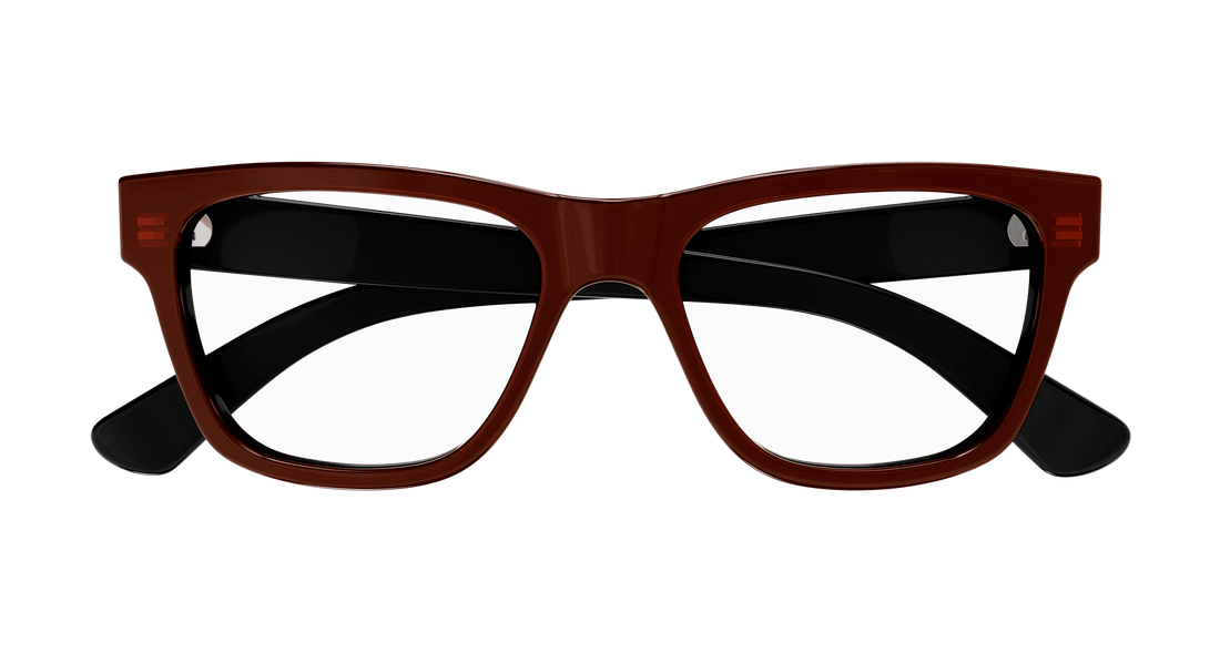 Gafas graduadas gucci gg1795o 003 negro square masculino talla 52mm - Vista de detalle