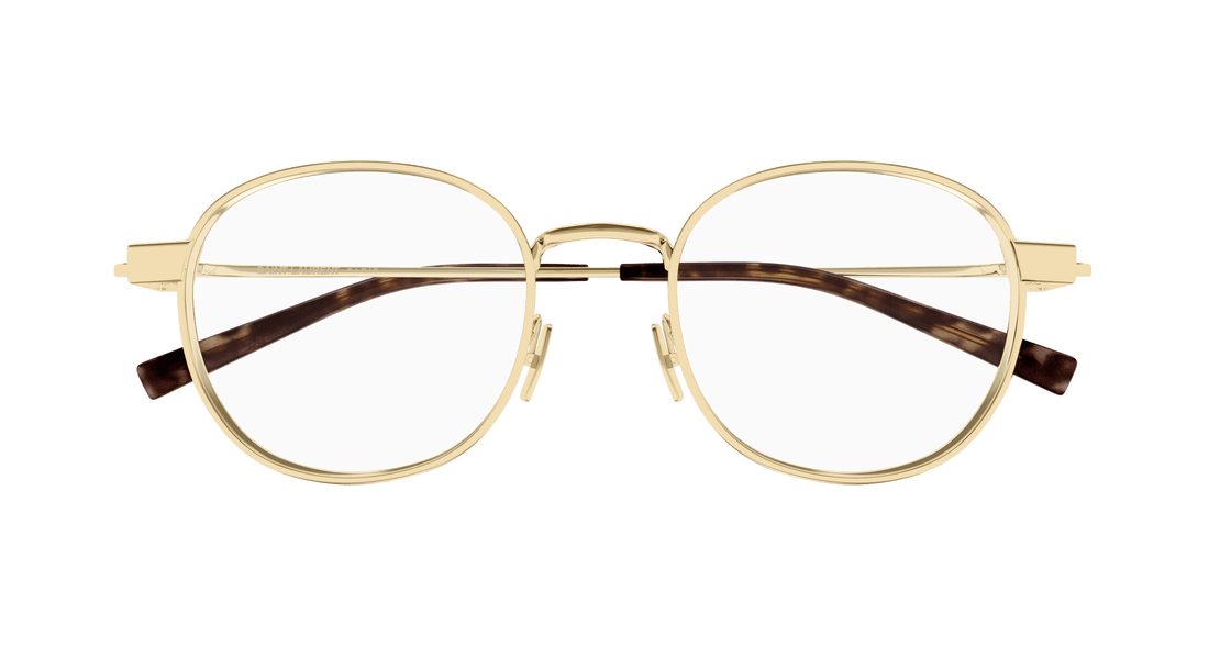 Brillen saint laurent sl 785 002 dorado round unisex größe 50mm - Detailansicht