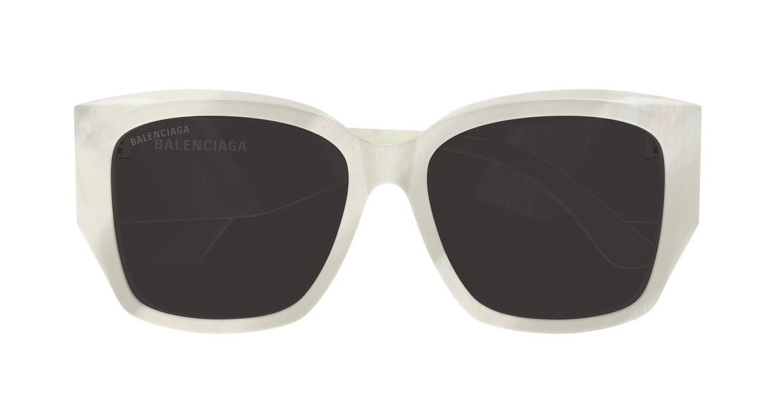 Lunettes de soleil balenciaga bb0445sk 003 beige butterfly femenino taille 56mm - Vue détaillée